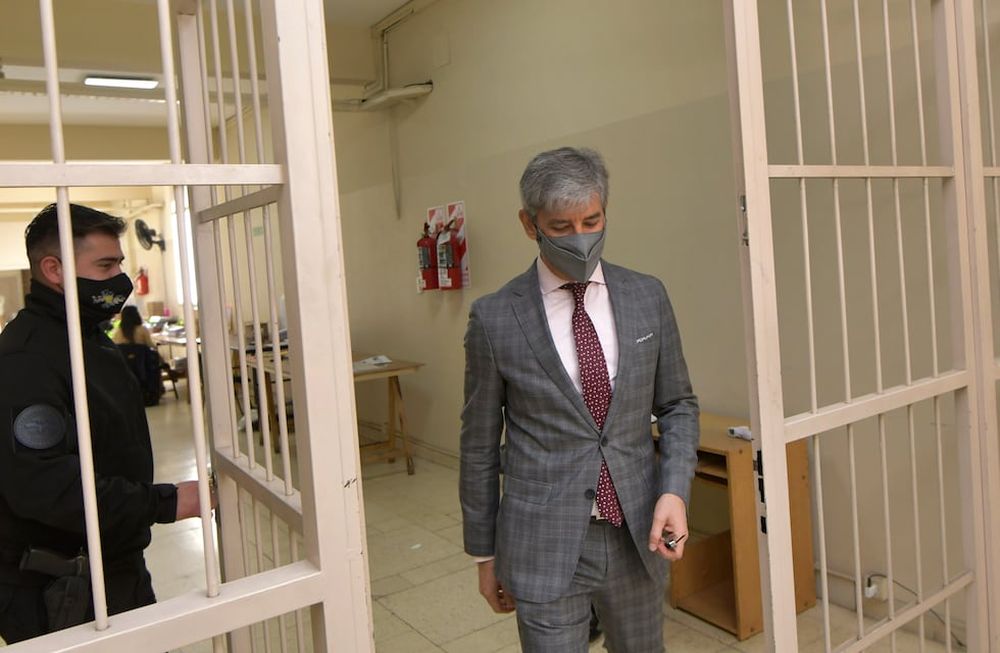 El juez federal mendocino Walter Bento (58) está procesado como presunto líder de una asociación ilícita dedicada al cobro de coimas a cambio de beneficios judicialesFoto: Orlando Pelichotti / Los Andes