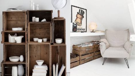 Los Andes | Muebles increíbles y originales hechos con cajones de madera