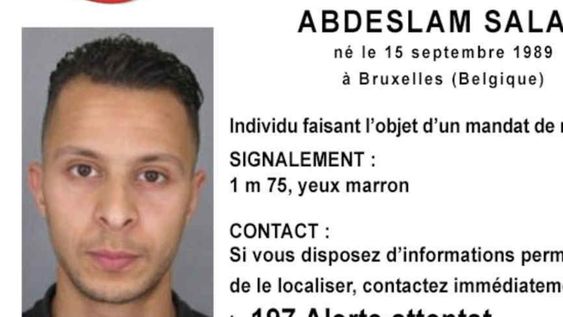 SALAH ABDESLAM. En la foto publicada por la Policía de Francia (Vía AP).