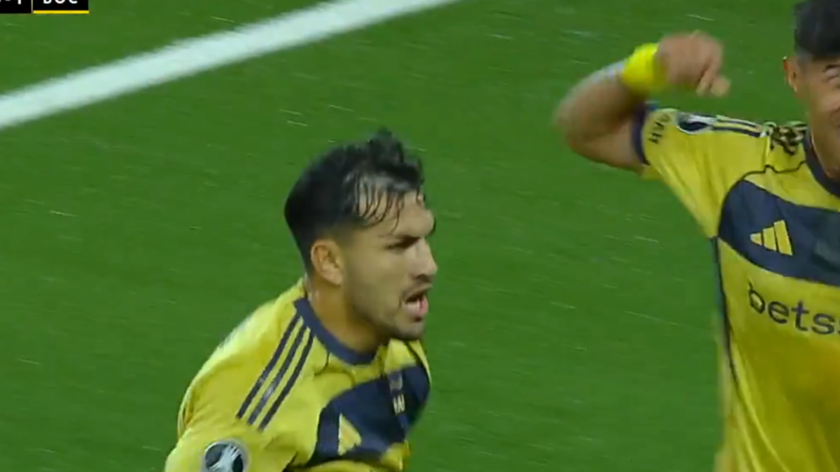 Golazo de Leandro Paredes en su debut con Boca en la Copa Libertadores