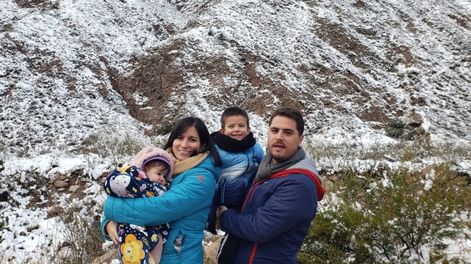 Los Andes | David Rapaport, el mendocino que vive en Israel con su familia, tiene dos dosis de Sinopharm y no tiene anticuerpos. Foto: Gentileza.