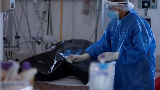 Fallecido por coronavirus (AP Photo/Natacha Pisarenko)
