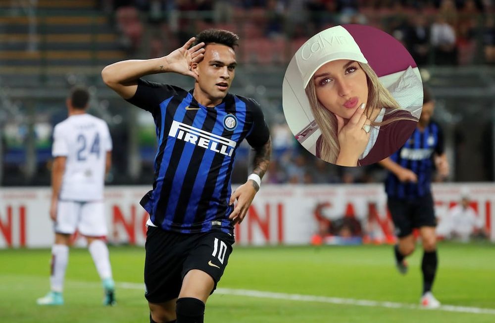 La instagramer mendocina y amiga de Lautaro Martínez estuvo en la cancha y le trajo suerte