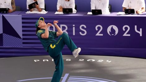 Tiktokers acusan a la breakdancer australiana de haber amañado su entrada en París 2024. Foto: 20minutos