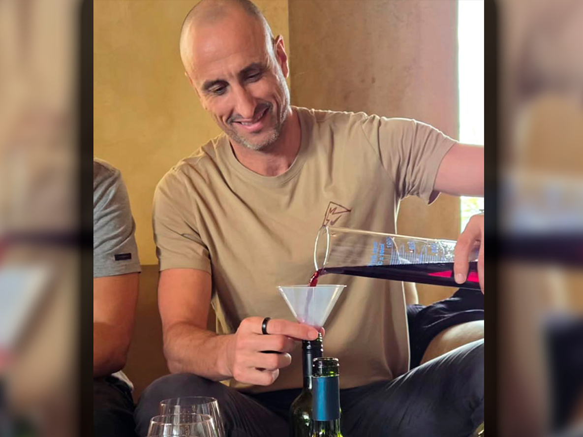 Manu Ginóbili compartió su escapada por Mendoza.