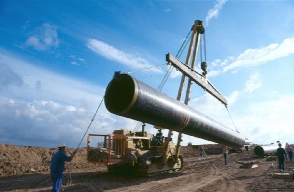 Construcción de gasoducto