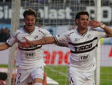 Zapiola anotó el único gol del partido apenas dos minutos después de haber ingresado al campo de juego.&nbsp;