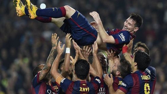 Messi se convirtió en el máximo goleador histórico de la Liga de España