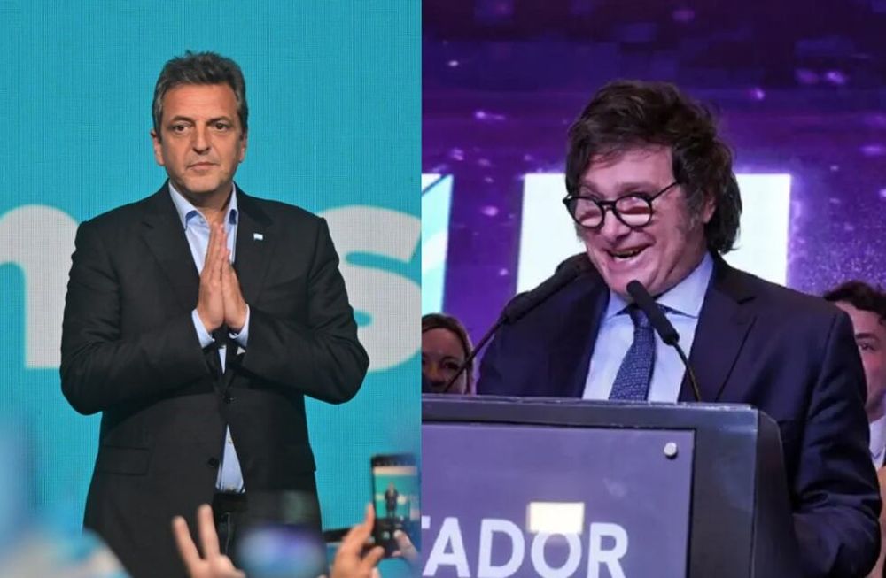 Elecciones. Massa y Milei disputarán la segunda vuelta en noviembre.