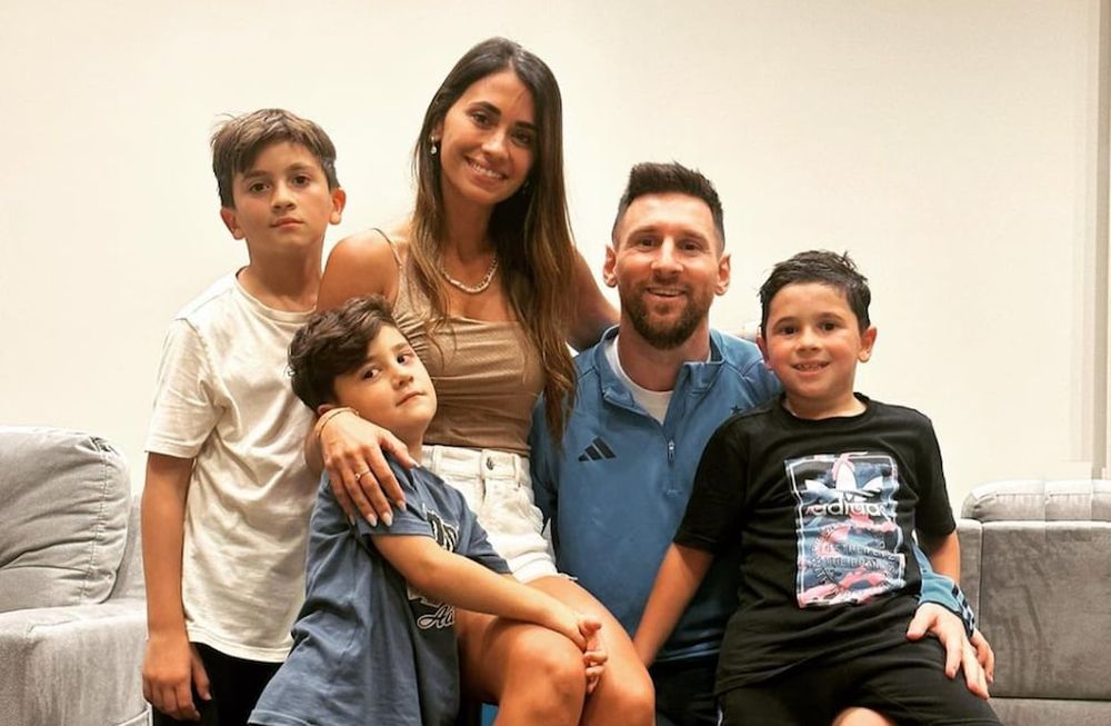 Lionel Messi compartió un conmovedor mensaje por Año Nuevo y varias fotos junto a su familia. Foto: Instagram Leo Messi