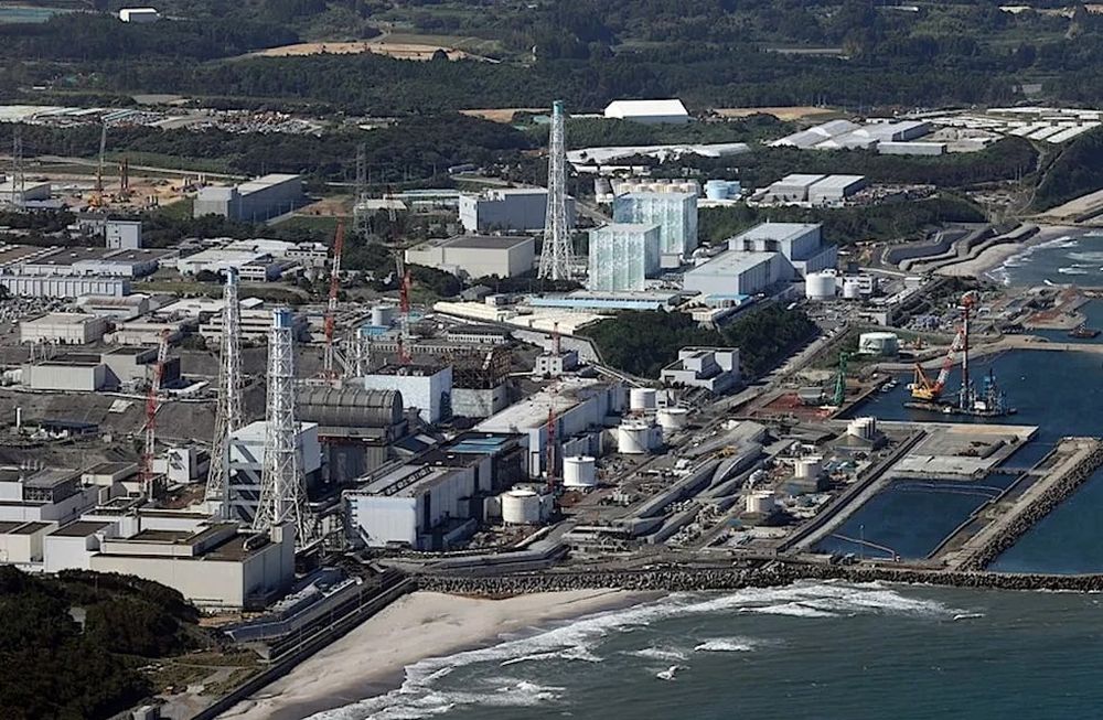 Vista aérea de la Central nuclear de Fukushima. EFE/EPA/iji Press