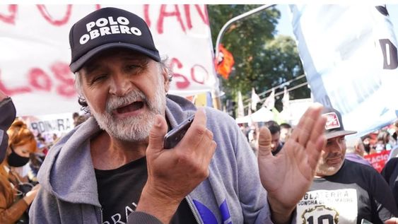 Eduardo Belliboni, dirigente del Polo Obrero