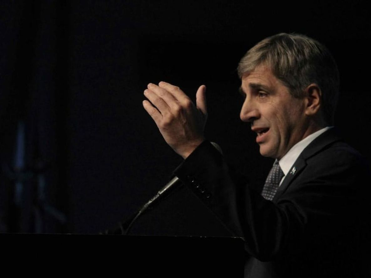 El nuevo ministro de Economía fue titular de la cartea de Finanzas y del Banco Central durante la presidencia de Mauricio Macri. Imagen de archivo.