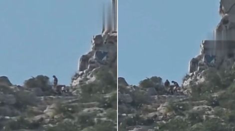 Video: aseguran haber visto gigantes caminando en un cerro de México y desatan una ola de teorías.