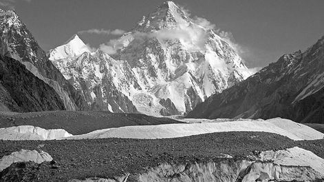 En el Tíbet, los glaciares se achican también en las cumbres