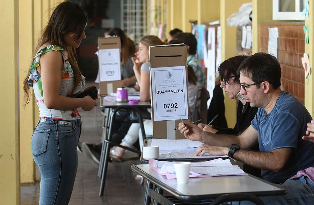 ¿En qué casos está justificado no votar? Foto: José Gutiérrez / Los Andes