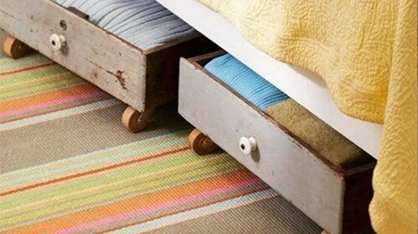 Cómo reciclar los cajones de muebles viejos para decorar tu casa sin gastar de más