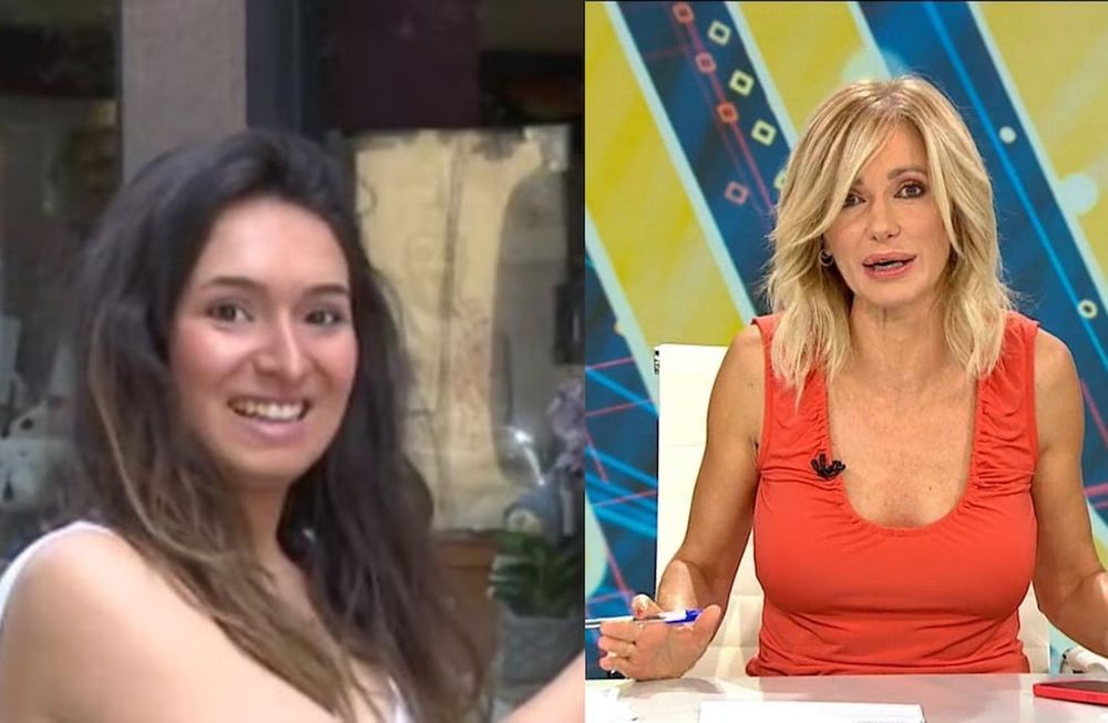 Voceros del canal explicaron que la conductora, Susana Griso, estaba hablando con la producción sobre un tema que no tenía relación con la joven del móvil. Foto: Captura
