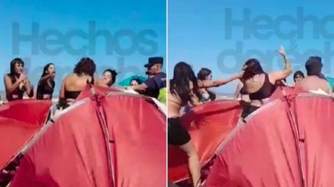 Dos familias a los golpes en la playa de Santa Teresita por el volumen de la música.&nbsp;