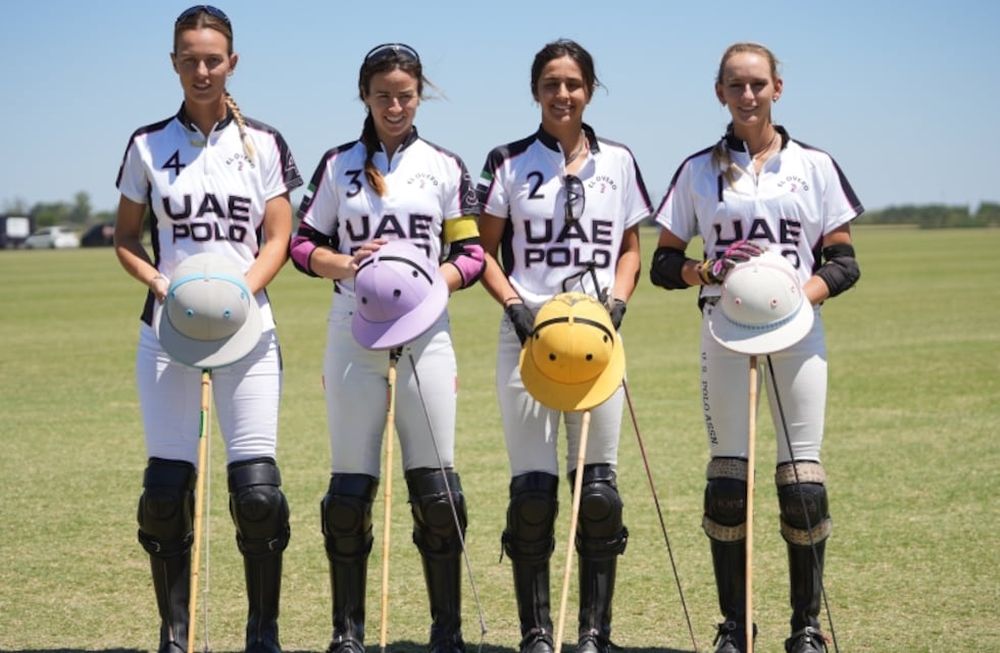 El elenco campeón en damas mayores, El Overo Z7 que venció a La Dolfina por 10-7.