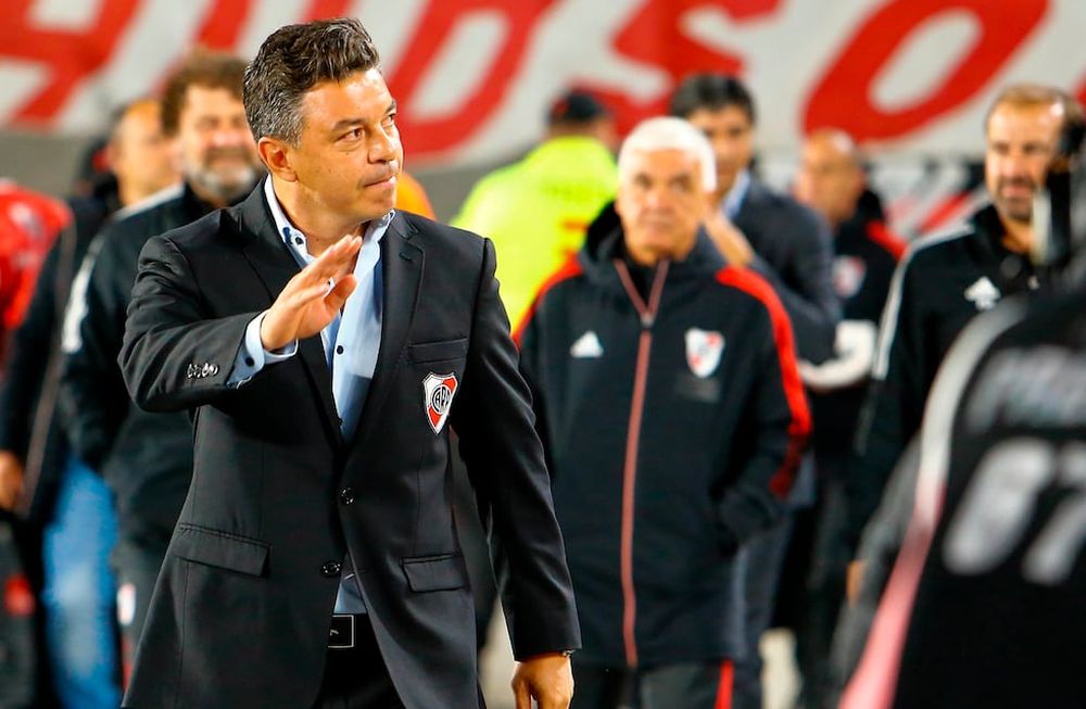 Marcelo Gallardo superó otro récord increíble como DT de River tras la goleada ante Estudiantes de La Plata. / Gentileza.