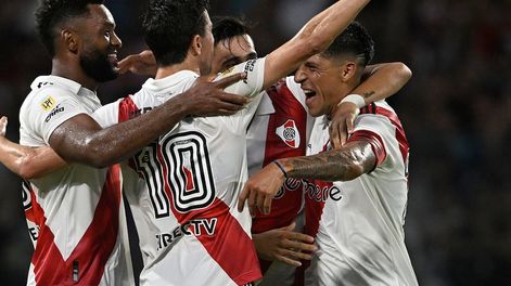 River Plate, el único puntero del fútbol argentino. / Gentileza.