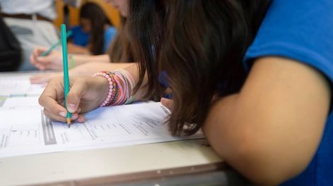 Los Andes | Hasta el jueves, la DGE asigna bancos al 5% de alumnos que quedaron sin lugar para primer año -  Imagen ilustrativa - Ignacio Blanco / Los Andes