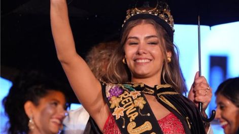 Junín coronó a su nueva reina 2024 Liz Villegas