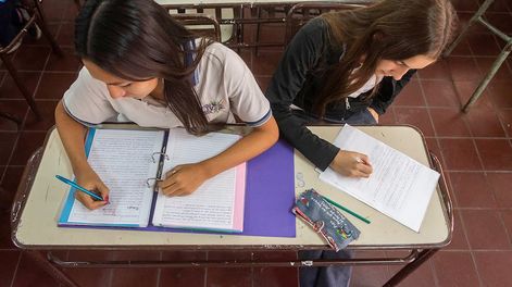 Los Andes | Hay 28.681 alumnos que adeudan saberes en secundaria y los de 2020 empiezan a contabilizarse desde el próximo año. Imagen ilustrativa. Foto: Ignacio Blanco / Los Andes