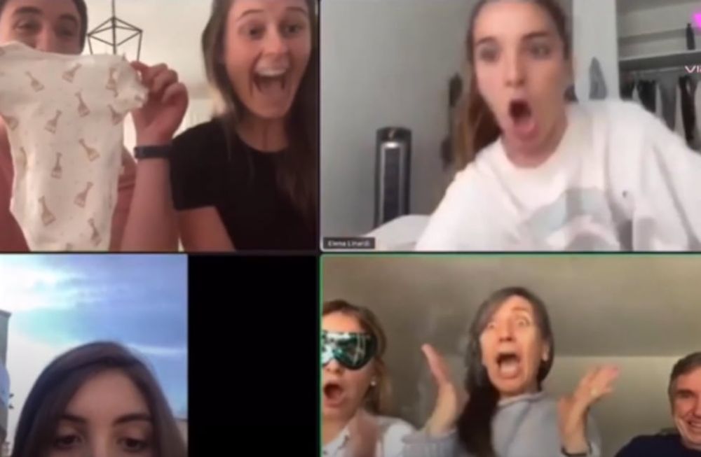 El video causó furor en la red a partir de las distintas y sorpresivas reacciones de los integrantes de la familia por la llegada de un nuevo miembro