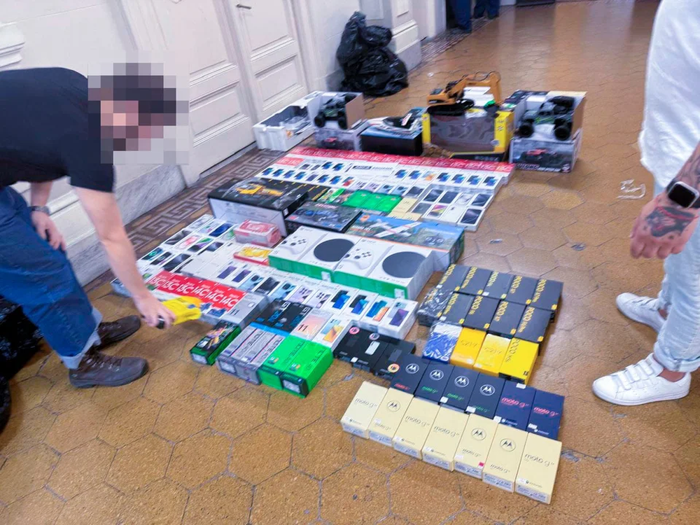 La Aduana secuestró productos valuados en US$2 millones.