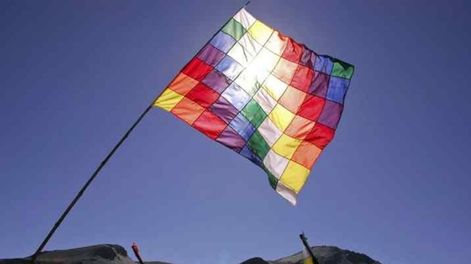 Colores propios. Wipala, el estandarte símbolo de los pueblos originarios.