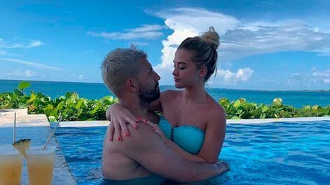El regalo cursi de la novia del Kun Agüero por su cumpleaños número 32