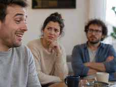 la psicologia dice que hacer chistes en momentos tensos puede ser una defensa emocional