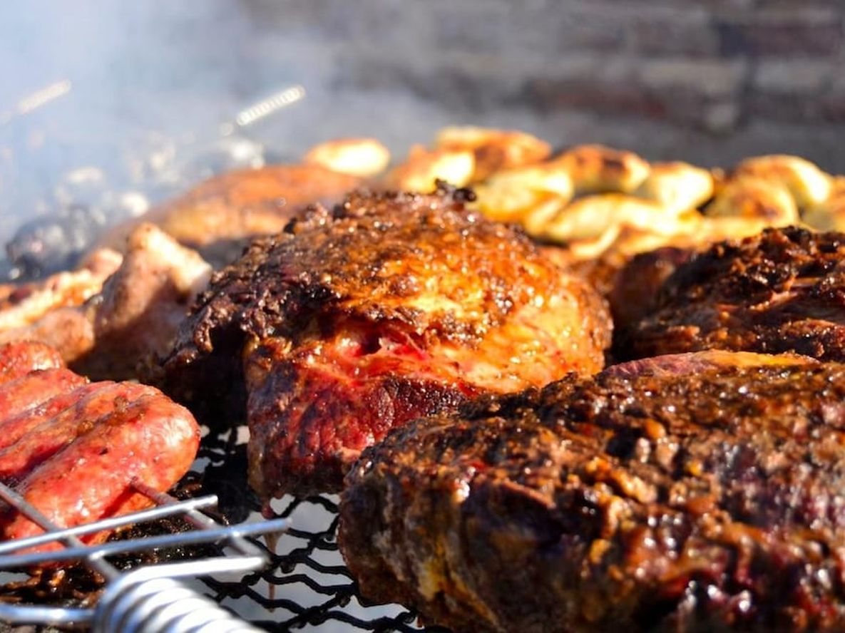 Asado en alza.