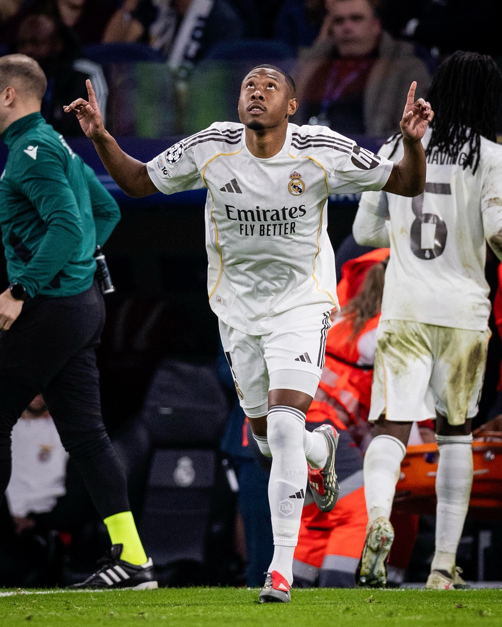 David Alaba, figura austriaca del Real Madrid.