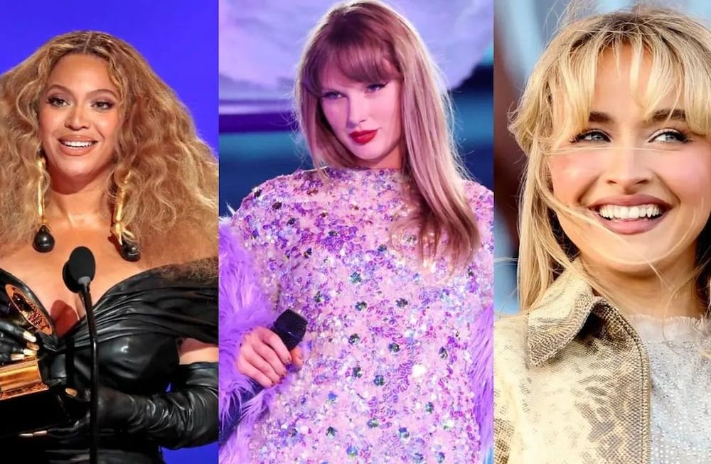 Beyoncé, Taylor Swift y Sabrina Carpenter son de las artistas más destacadas de esta edición. Foto: Mid-day