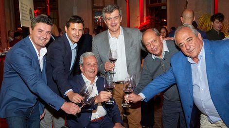 Los Andes | Los directores del Consejo DOC Luján de Cuyo: David Bonomi (Norton), Roberto de la Mota (Mendel), Sebastián Barboza (Lagarde), Pablo Cúneo (Luigi Bosca), Roberto González (Nieto Senetiner), Walter Bressia (Bressia) - Gentileza
