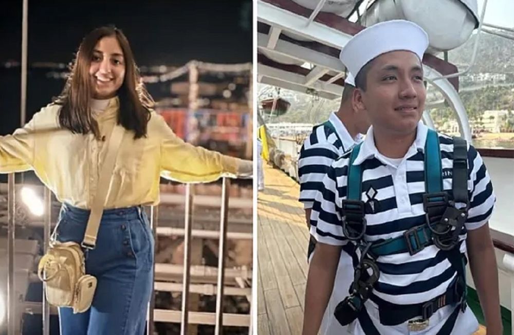 Quiénes eran América Sánchez y Adal Jair Marcos, los jóvenes que murieron en el choque del buque mexicano contra el puente de Brooklyn