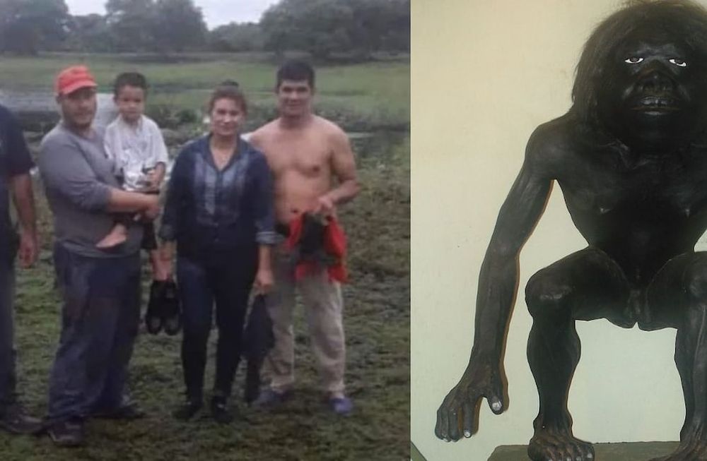 Según la mitología guaraní, El Pombero es el duende protector de la naturaleza, encargado de castigar a aquellos que dañan los árboles o los animales.