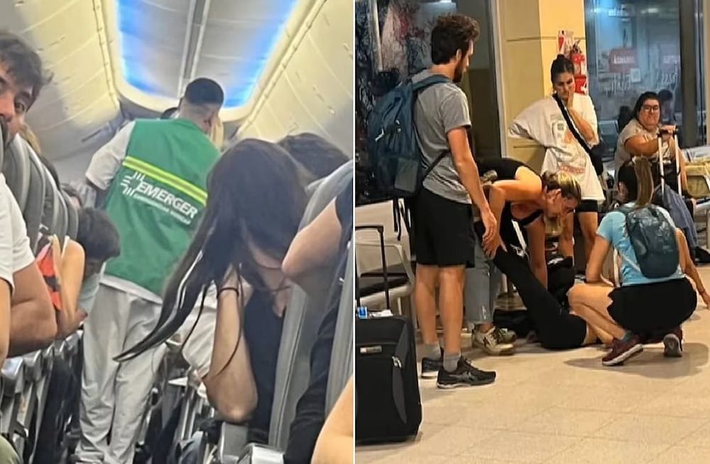 Pánico en avión de Aerolíneas Argentinas que aterrizó de emergencia: “Olor a quemado y combustible” (Gentileza)