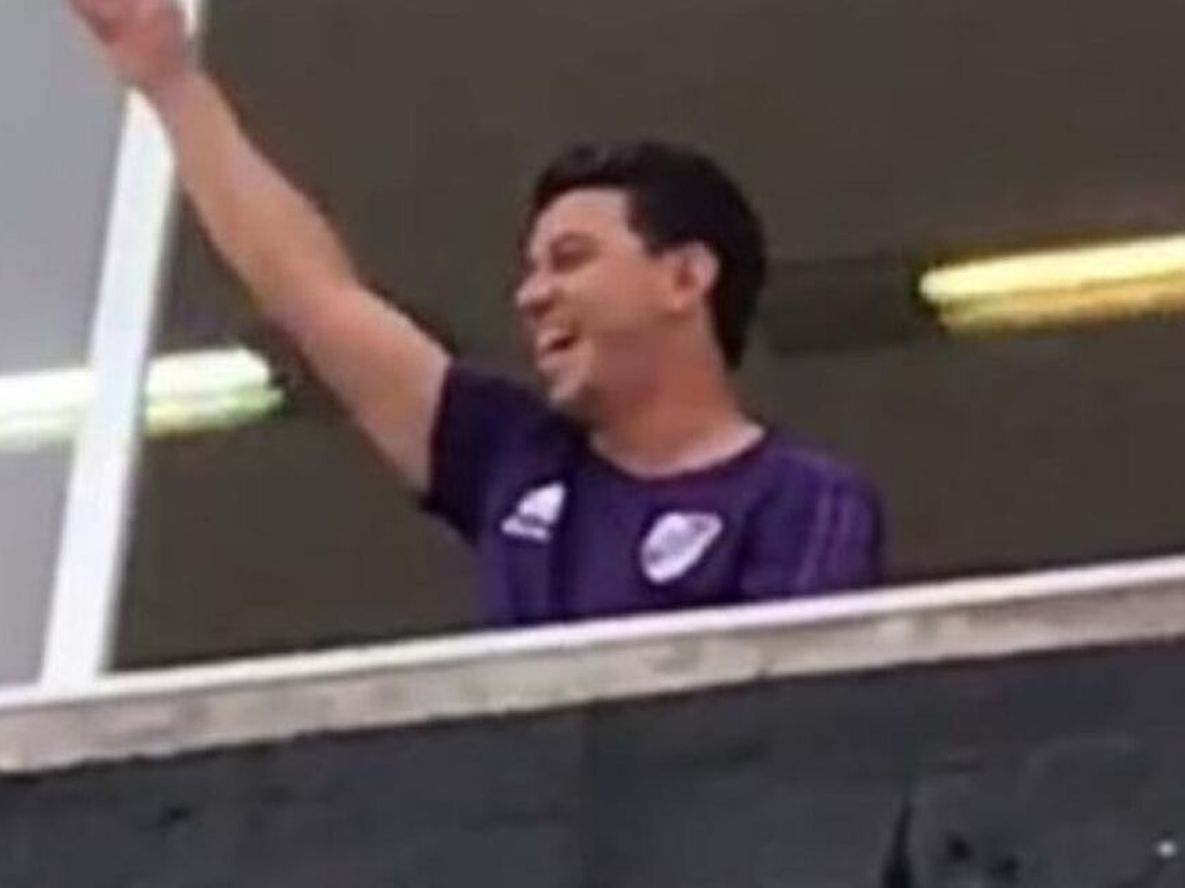 ¿Dónde estaba Marcelo Gallardo? Así festejó el DT de River tras el superclásico