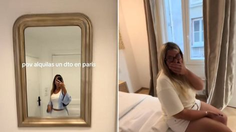 “¿Dónde está el inodoro?”: la pregunta del video viral de tres argentinas en un departamento de París.