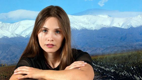 Vendimia 2022.La reina de la Vendimia del Departamento de Guaymallén Julieta Belen Lonigro (22) , representó al Distrito Los CorralitosFoto Orlando Pelichotti