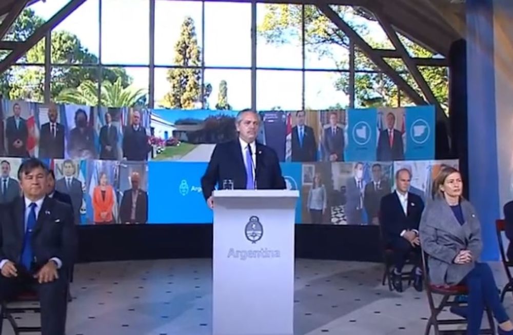 Fernández: “Ninguna sociedad concreta su destino con el odio como común denominador”