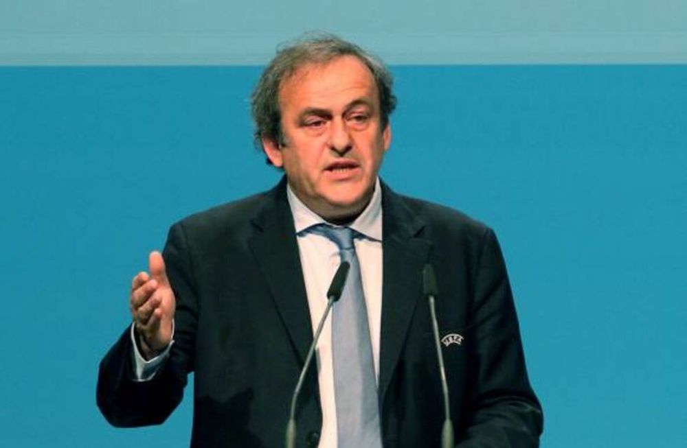 Platini fue reelegido para su tercer mandato al frente de la UEFA