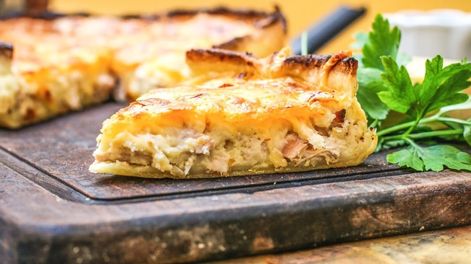 Los Andes | Paso a paso para la receta de tarta de pollo con salsa blanca