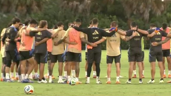 La Selección Argentina y el homenaje a Miguel Ángel Russo