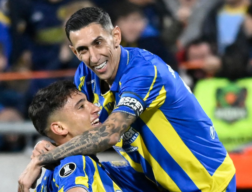GOLEADA Y TRIUNFO. Rosario Central se metió a octavos de final de la Copa Libertadores.&nbsp;