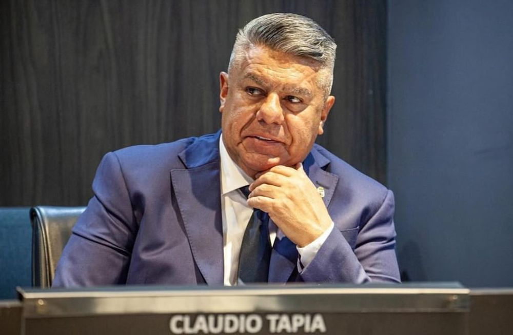 Claudio Chiqui Tapia, presidente de la AFA